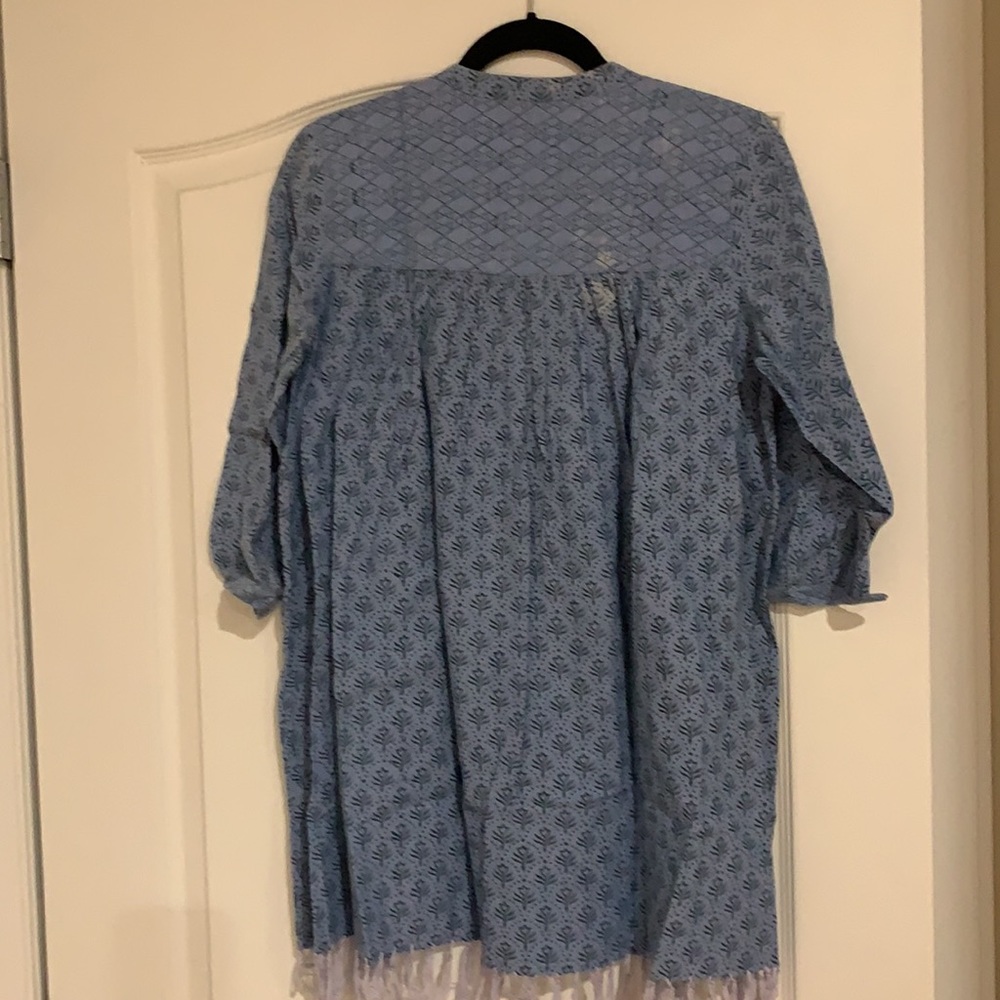 Roberta Roller Rabbit Blue Boho Dress - Picture 2 of 6